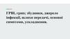 ГРВІ, грип; збудники, джерело інфекції, шляхи передачі, основні симптоми, ускладнення
