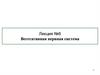 Вегетативная нервная система. Лекция №6