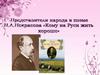 Представители народа в поэме Н.А. Некрасова «Кому на Руси жить хорошо»
