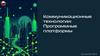 Коммуникационные технологии: Программные платформы