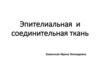 Эпителиальная и соединительная ткань