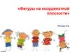 Фигуры на координатной плоскости