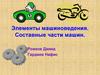 Элементы машиноведения. Составные части машин