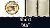 Short "Aa"