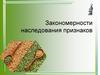 Закономерности наследования признаков. Генетика