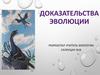 Доказательства эволюции