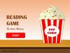 PopCorn. Reading Game