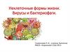 Неклеточные формы жизни. Вирусы и бактериофаги