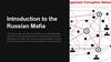 Introduction to the Russian Mafia