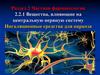 Раздел 2. Частная фармакология. Тема 2.2.1. Вещества, влияющие на ЦНС. Ингаляционные средства для наркоза