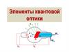 Элементы квантовой оптики. Лекция 15