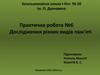 Дослідження різних видів пам'яті. Практична робота № 6
