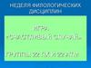 Неделя филологических дисциплин. Игра «Счастливый случай»