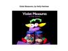 Violet Measures, by Holly Hartman