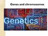 Genes and chromosomes
