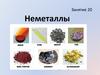Неметаллы. Занятие 20