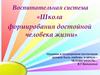 Школа формирования достойной человека жизни