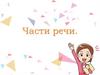 Части речи