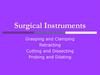 Surgical Instrumen