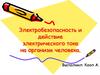 Электробезопасность и действие электрического тока на организм человека