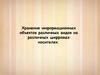 Хранение информационных объектов различных видов на различных цифровых носителях