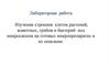 Изучение строения клеток растений, животных, грибов и бактерий под микроскопом на готовых микропрепаратах и их описание