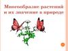 Многообразие растений и их значение в природе  (9 класс)