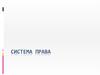 Система права