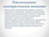 Революционно-демократическое движение