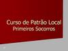 Curso de Patrão Local Primeiros Socorros
