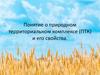 Понятие о природном территориальном комплексе (ПТК) и его свойства