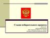Стадии избирательного процесса
