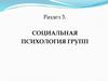 Проблема группы в социальной психологии. Тема 7