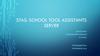 STAS: schooltool assistants server