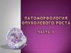 Патоморфология опухолевого роста. Часть II
