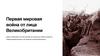 Первая мировая война от лица Великобритании