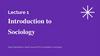 Introduction to Sociology