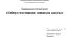 Киберспортивная команда школы. Индивидуальный итоговый проект