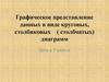 Графическое представление данных в виде круговых, столбиковых (столбчатых) диаграмм