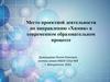 Место проектной деятельности по направлению «Химия» в современном образовательном процессе
