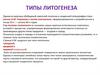 Типы литогенеза