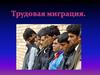 Трудовая миграция