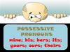 Possessive pronouns