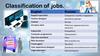 Classification of jobs