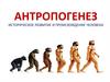 Антропогенез. Историческое развитие и происхождение человека