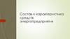 Состав и характеристика средств энергопредприятия