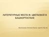 Литературные места М. Цветаевой в Башкортостане