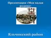 Моя малая родина. Яльчикский район Чувашской Республики