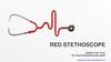 Red stethoscope insert the title of your presentation here