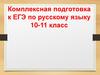 Комплексная подготовка к ЕГЭ по русскому языку. 10-11 класс